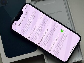 iPhone 13 Midnight BATERIE 100% TOP - 7