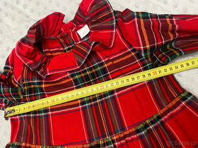 Next Dívčí sváteční volánkové šaty 116 - 7