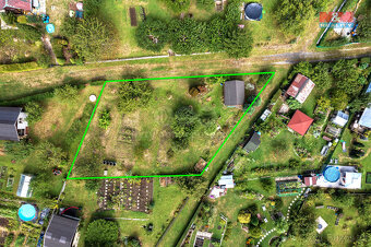 Prodej zahrady, 498 m², Děčín, Na Skluzu, Želenice. - 7