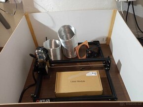 Gravírka Ortur laser master 2 - 10 W hlava - 7