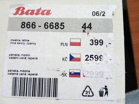Pánské boty Baťa, velikost 44. - 7