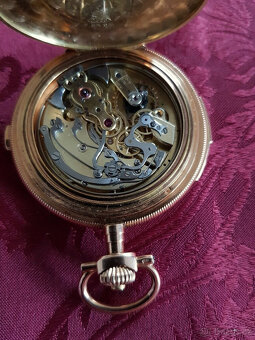 Velmi kvalitní kapesní hodinky Invicta s opakovacím chronogr - 7