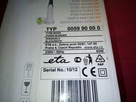 ETA Masha - mixér na dětská pyré - 7