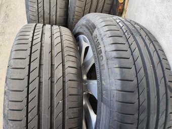 17"letní alu sada 5x114 origo Mazda 6 GH MPS 215/50 Conti - 7