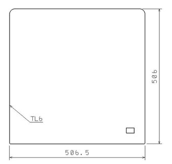 Zetor 3011 skla kabiny - 7