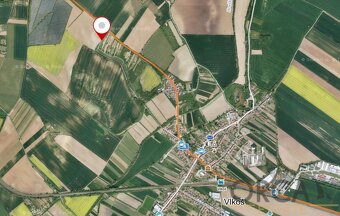 Prodej pozemků 922 m2 v k. ú. Vlkoš u Kyjova - 7