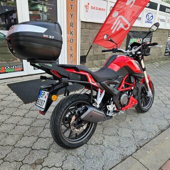 Benelli BN 251, nové pneu, kufr, boční nosiče, ČR - 7
