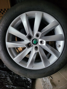 Alu kola TPMS Passat B8-Suberb R17 - 7Jx17-ET40 -215/55/R17 - 7