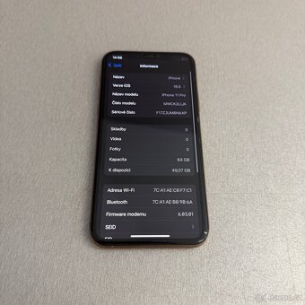 iPhone 11 Pro 64GB zlatý, pěkný stav, 12 měsíců záruka - 7