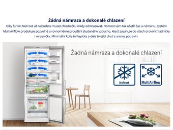 Bosch lednice s mrazákem - 7