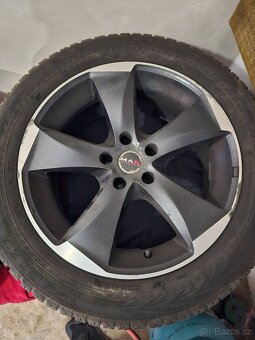 Alu kola BMW 5x120 r19 + zimní pneu 255 50 r19 - 7
