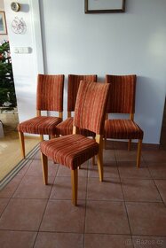 Kuchyňské židle z bukového masivu - 4ks - 7