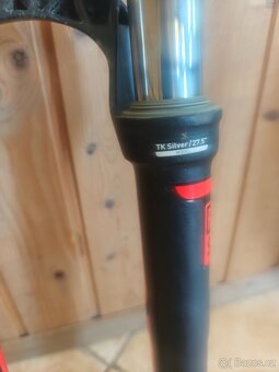 Vidlice rock shox sektor RL silver 140 mm,přední kolo remerx - 7