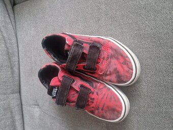 Tenisky Vans vel 32 pěkný stav na suchý zip - 7