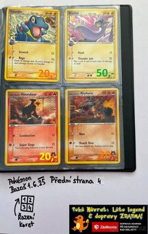Kusové karty TCG Pokémon STARÉ PŘES 20LET (ORIGINÁL) - 7