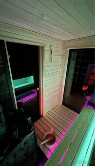 Venkovní sauna na dřevo - 7