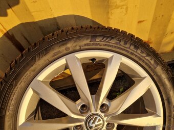 5x112 r17 kola disky vw golf 7 alu dijon zimni 205 50 17 - 7