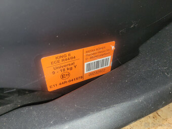 Autosedačka Britax Römer King ll - 7