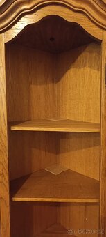 Rustikální rohový příborník, masív, Nábytek s příběhem - 7