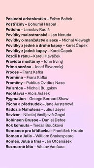 Vypracované maturitní otázky - český jazyk (ČJ) - četba - 7