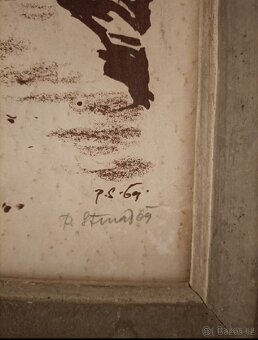 Petr Strnad, grafika, obraz, Nejdecko - 7