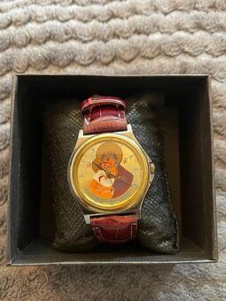 Luch quartz hodinky – ikona Bohorodičky - 7