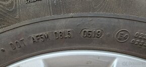Letní pneu Volkswagen Sharan alu kola 215/60 R16 6.5Jx16H2 - 7