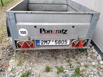 Přívěsný vozík Pongratz LPA 150 - 7