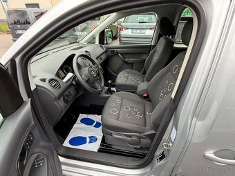 ► VW CADDY MAXI 2,0 CNG MPI - 7 MÍST, TOP KM ◄ - 7