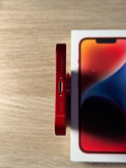 Apple iPhone 14 128GB červená - KONDICE BATERIE 98% - 7