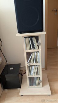 Stojany pod reproduktory+stolek na hifi - 7