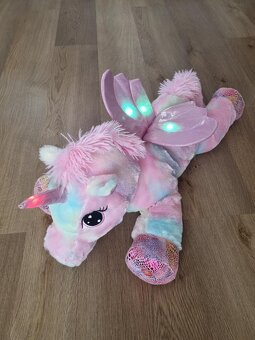 Plyšový jednorožec 60cm - svítí a hraje - 7