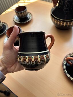 Čajová souprava - bulharská keramika - 7