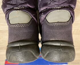 Dívčí zimní fialové boty Richter Sympatex, vel.28 - 7