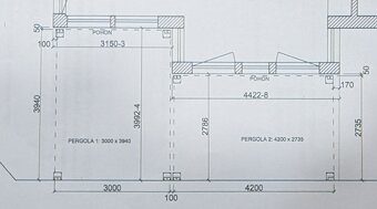 2x lamelová pergola - 7