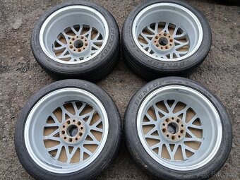Prodám sadu ALU kol Breyton 225/45R17 letní - 7