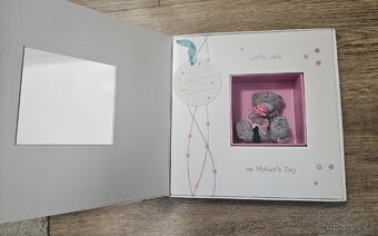 Malinký medvídek Me to you v dárkové krabici pro maminku - 7