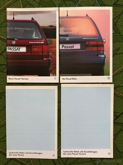 VW Passat prospekty, katalogy, dílenské příručky - 7