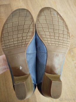 Modré lodičky Hush Puppies, vel. 39 - 7