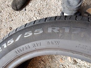 215/55/17 94w Pirelli - letní pneu 4ks - 7