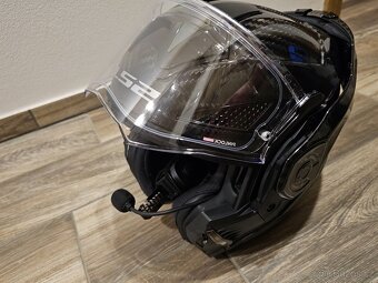 Helma LS2 ADVANT X CARBON+HEADSET LINKIN RIDE PAL III BY SEN - 7