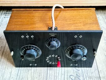 Starožitné rádio Radiola M60, 1927-192833 - 7