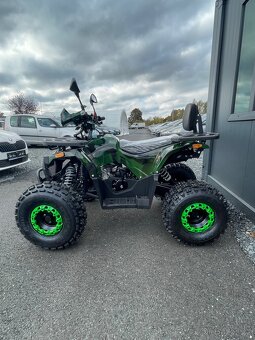 Dětská čtyřkolka Piranha Veyron 125cc 1G8 - Zelený maskáč. - 7