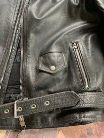 NOVÁ CENA motocyklová kožená bunda a kalhoty NAZRAN - 7