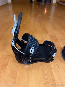 Pathron Team XT Black vázáni na snowboard L - 7