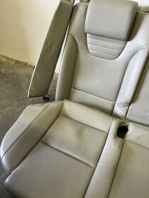 Sada sedaček RECARO Audi S4 B7 bílá kůže - 7