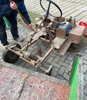 Traktor domácí výroby čz 175 - 7