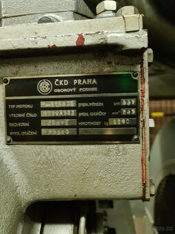 Dieselagregát ČKD - 7