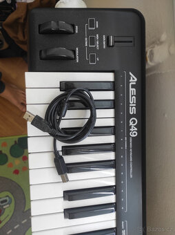 Alesis Q49 MIDI klavesy - TOP STAV RYCHLÝ PRODEJ - 7