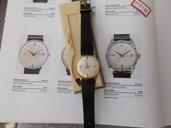 vzacne zlacene hodinky prim 17 jewels rok 1967 ala diplomat - 7